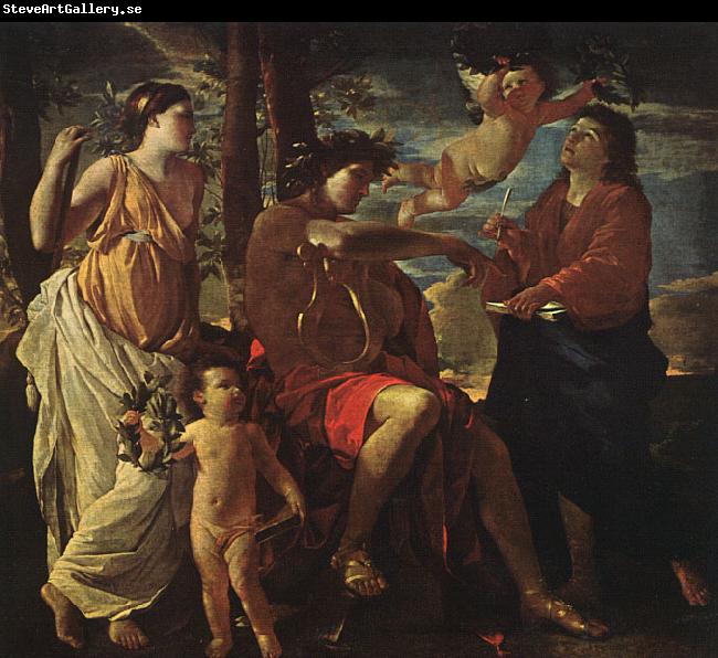 Nicolas Poussin The Inspiration of the Poet